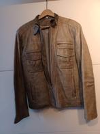 Lederen jas, Kleding | Heren, Jassen | Zomer, Ophalen, Maat 52/54 (L), Grijs