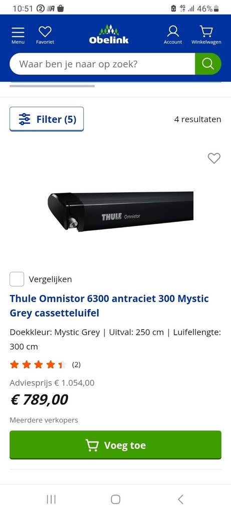 Casetteluifel Thule, Ophalen, Thule
