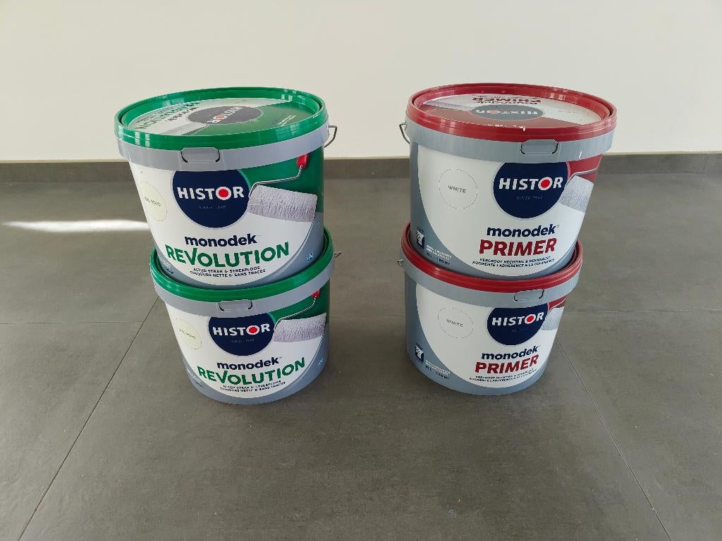 Peinture de qualité historique — non ouverte (surplus), Neuf, 10 à 15 litres, Enlèvement, Peinture