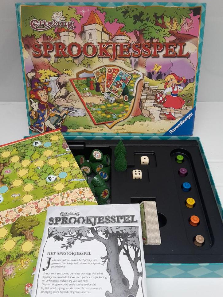 Sprookjesspel van de Efteling, als nieuw, 2-6 spelers, 6+, Hobby en Vrije tijd, Gezelschapsspellen | Bordspellen, Zo goed als nieuw