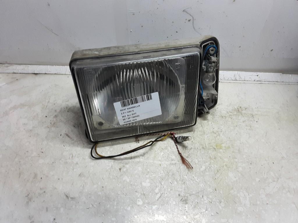 PHARE / OPTIQUE AVANT GAUCHE Seat Marbella (01-1986/10-1998), Mevr. I. Hauben, Utilisé, Rue de l'Espoir 34 34
4030  GRIVEGNÉE, BE