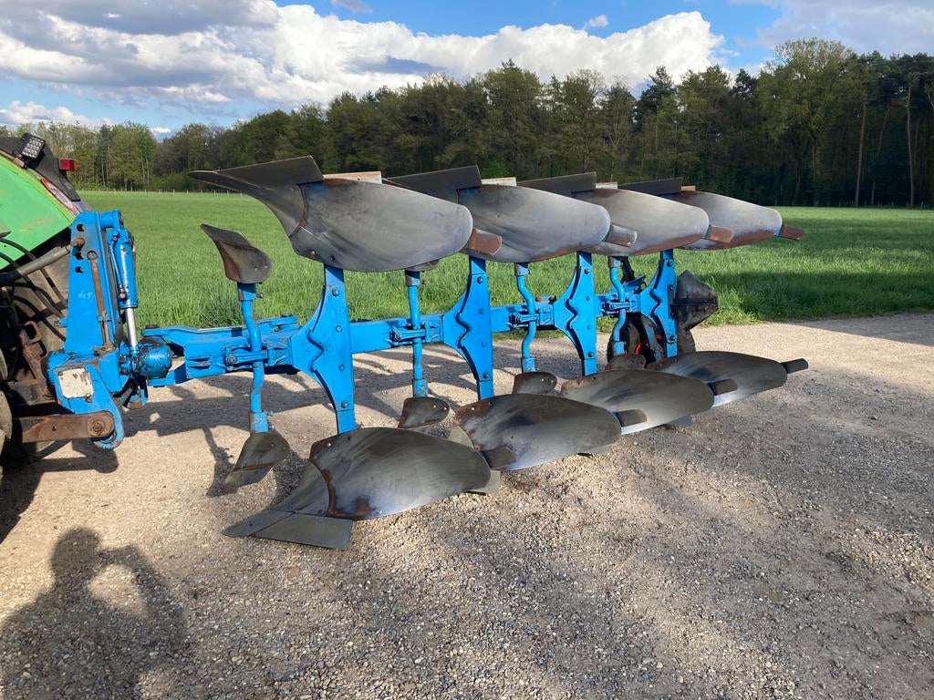 Lemken Opal 140 4 schaar ploeg, Ophalen