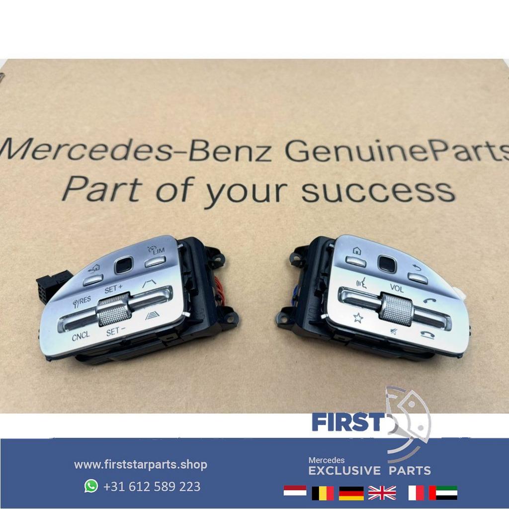 Mercedes STUUR KNOPPEN SET W177 W118 W247 H247 X247 W205 W21, Ophalen of Verzenden, -, -, -