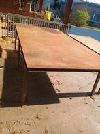 Ijzeren werktafel 3m x 1,5m, Ophalen, Gebruikt