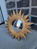 Mini miroir solaire de 19 cm avec crochet et support., Enlèvement ou Envoi, Moins de 100 cm, Rond, Utilisé