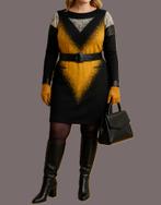 Pianura Studio jurk maat 40/42, Zwart, Maat 42/44 (L), Zo goed als nieuw, Knielengte