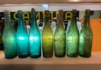 7 oude bierflessen anglo belge, Verzamelen, Biermerken, Ophalen, Zo goed als nieuw
