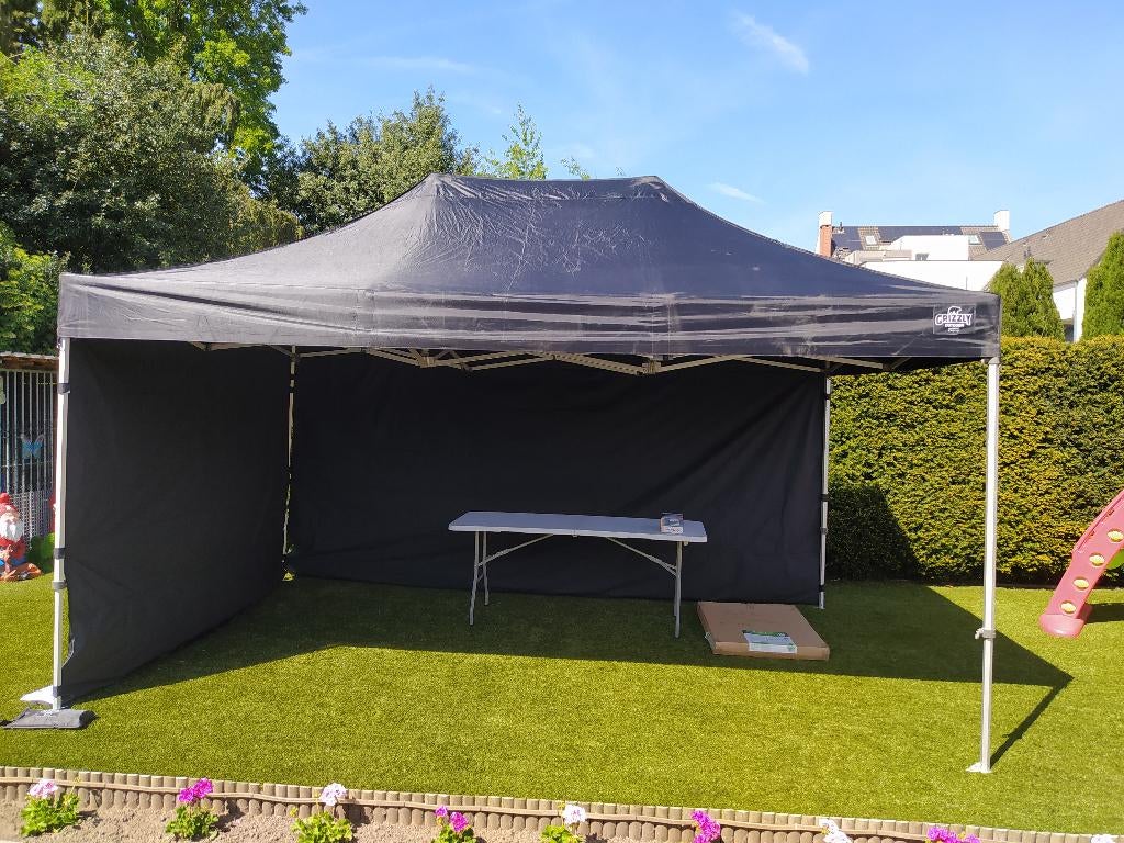 Partytent Grizzly, Ophalen, Opvouwbaar, Partytent, Minder dan 4 meter