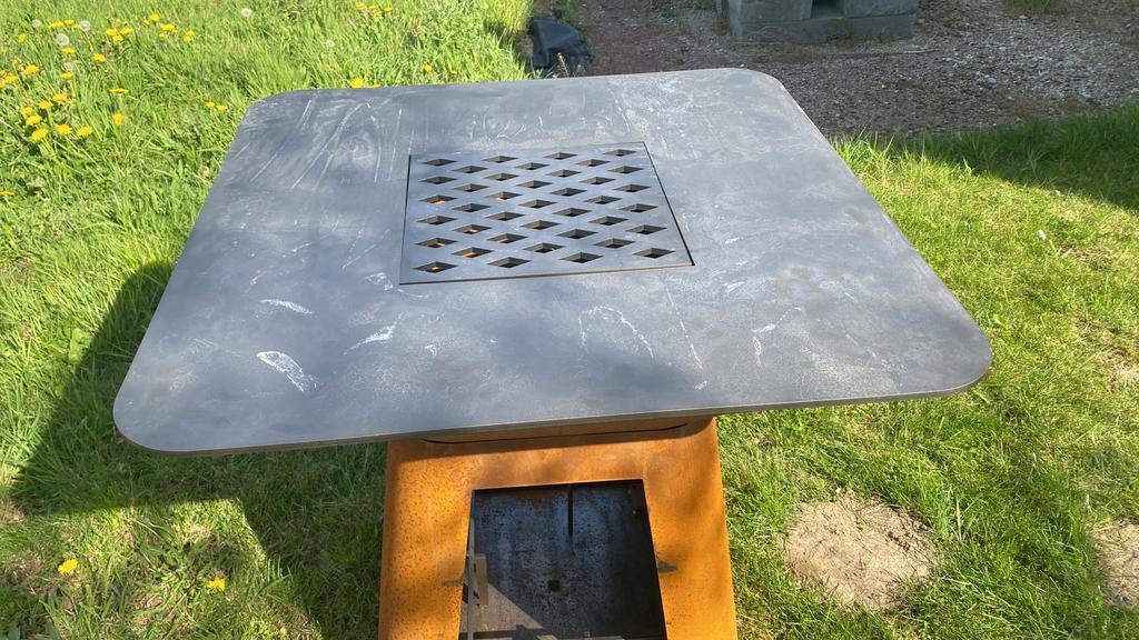 Nieuwe ofyr bbq nooit gebeyikt, Ophalen, Nieuw