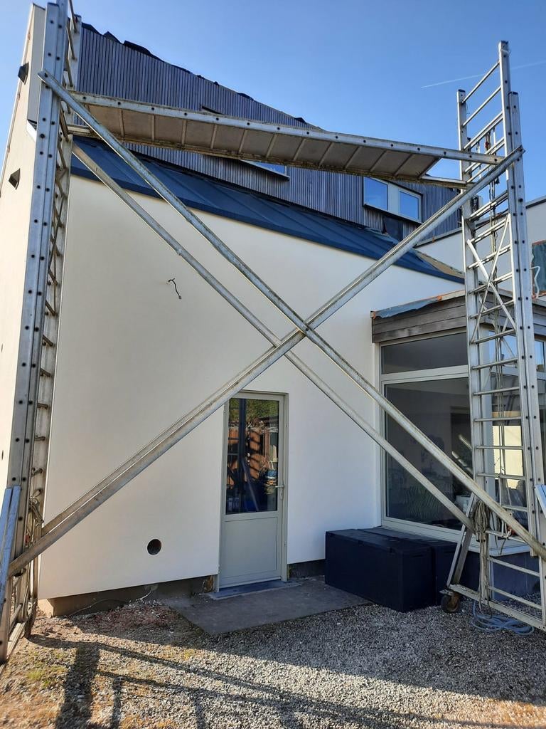 Alu rolsteiger 6 meter, Ophalen