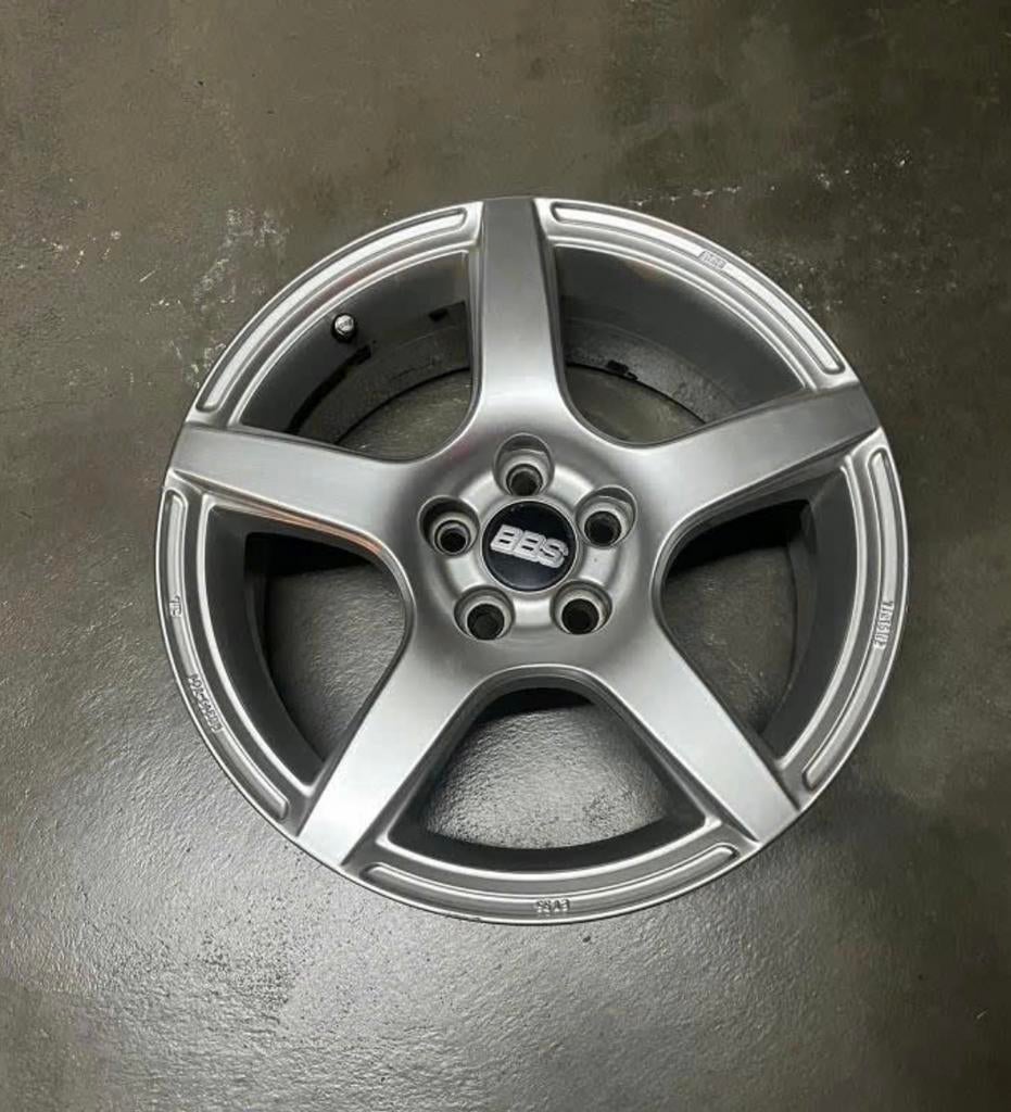 Jantes BBS RD 16" 5x100 - 5 branches - avec caches BBS, Enlèvement, Comme neuf