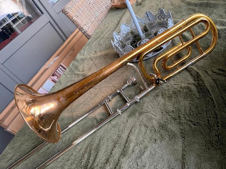 Schuiftrombone - piston trombone  - King 4B, Diversen, Overige Diversen, Ophalen of Verzenden