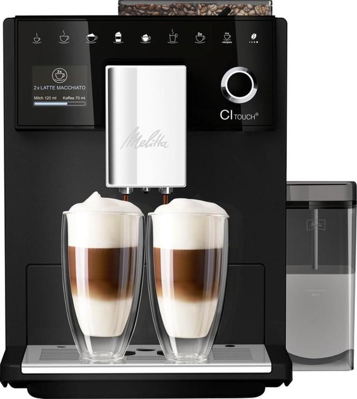 Espressomachine  Melitta CI Touch, Electroménager, Cafetières, Comme neuf, Café en grains, Machine à espresso, Réservoir d'eau amovible