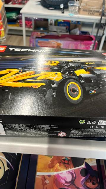 Lego technic Bugatti bolide, Enlèvement