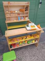 Houten speelgoedwinkeltje met accessoires,degelijk, Kinderen en Baby's, Ophalen, Zo goed als nieuw