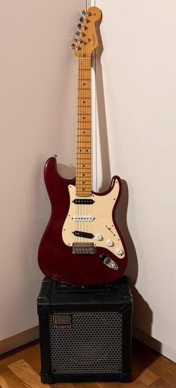 Fender Stratocaster USA, Muziek en Instrumenten, Snaarinstrumenten | Gitaren | Elektrisch, Gebruikt, Fender, Met versterker, Ophalen