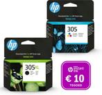 HP 305 - Inktcartridge - Origineel - 305XL Zwart & 305 Kleur, Computers en Software, Printerbenodigdheden, Verzenden, Nieuw, Cartridge