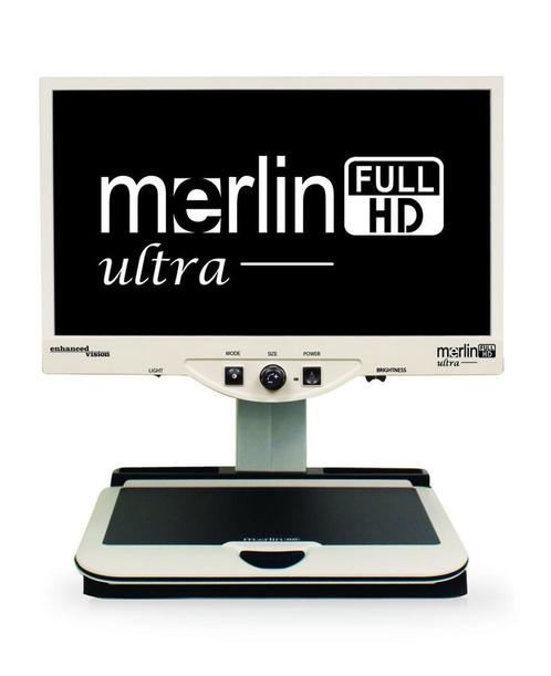 Loupe vidéo basse vision Merlin Ultra Full HD, TV, Hi-fi & Vidéo, Projecteurs vidéo, LED, Enlèvement ou Envoi