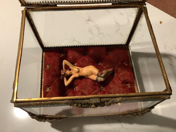 Erotische Weense Dame !! Jaren 40/50, Antiek en Kunst, Antiek | Brons en Koper, Brons, Ophalen