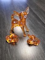 vintage figuren groep herten bambi jaren '60, Ophalen, Gebruikt