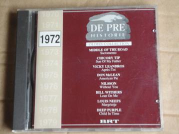 CD De Pre Historie 1972 DEEP PURPLE/ THE SWEET >>> Zie nota beschikbaar voor biedingen