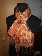 Sjaal / Roestkleur bruin, Kleding | Dames, Mutsen, Sjaals en Handschoenen, Ophalen of Verzenden, Gedragen, Sjaal