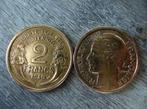 2 francs morlon1940 bronze france, Timbres & Monnaies, Monnaies | Europe | Monnaies non-euro, Enlèvement ou Envoi, Monnaie en vrac