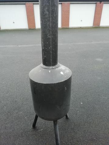 Terrashaard tuinhaard tuinkachel met schoorsteen beschikbaar voor biedingen