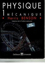 Physique 1: Mécanique, Livres, Enlèvement ou Envoi, H. Benson, Autres sciences, Utilisé