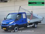 Iveco Daily 70C17 Drie-Zijdige 3.0L Kipper 7-tons Kraan Dubb, Auto's, Bestelwagens en Lichte vracht, Euro 5, Stof, Gebruikt, 4 cilinders