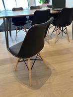 Stoelen eetkamer (set van 2), Huis en Inrichting, Ophalen, Zo goed als nieuw, Zwart
