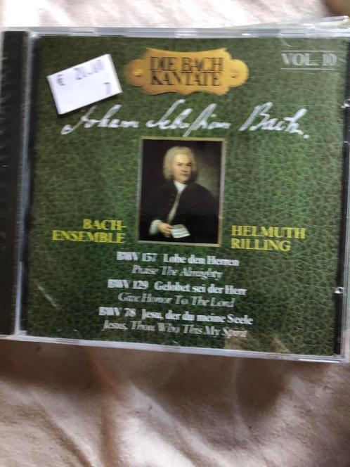 Bach Ensemble Helmuth Rilling Vol 10 BWV 137, BWV129, BWV 78, CD & DVD, CD | Classique, Classicisme, Enlèvement ou Envoi