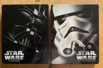 Star Wars A New Hope + The Empire Strikes Back Blu-ray Sb beschikbaar voor biedingen