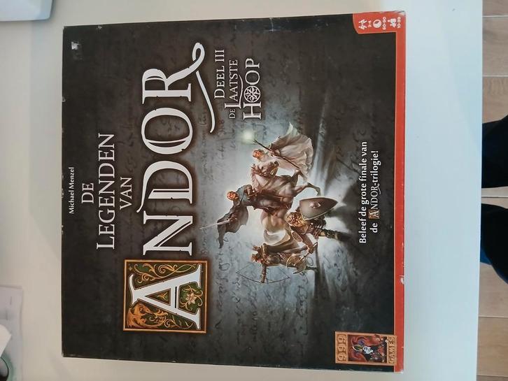 La légende d'Andor, partie 3, Hobby & Loisirs créatifs, Jeux de société | Jeux de plateau, Utilisé, Trois ou quatre joueurs, Enlèvement ou Envoi