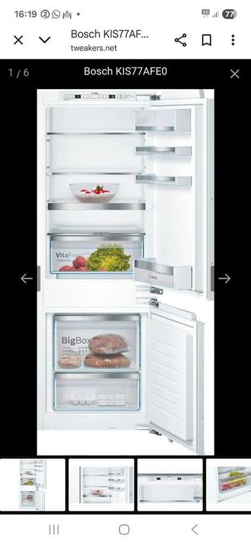 Frigo bosch Nouveau  encastrable, Electroménager