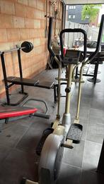 Crosstrainer en Weider Body Works / trainingsbank te koop, Sport en Fitness, Fitnessmaterialen, Ophalen, Gebruikt
