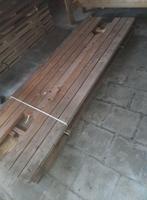 Picknicktafel 240 cm opknappertje, Tuin en Terras, Ophalen, Zo goed als nieuw, Hout