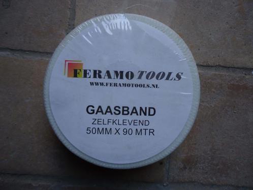 Zelfklevend gaasband Feramotools 50mm 90m gyproc gipsplaten., Doe-het-zelf en Bouw, Platen en Panelen, Zo goed als nieuw, Overige materialen