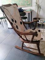 Stevige schommelstoel, Huis en Inrichting, Stoelen, Ophalen, Gebruikt, Bruin, Eén