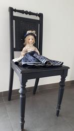 Antieke stoel Porseleinen pop, Antiek en Kunst, Ophalen