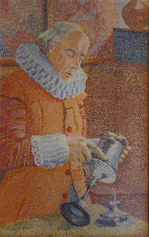 Schilderij van Julius De Praetere, Antiek en Kunst, Kunst | Schilderijen | Klassiek, Ophalen of Verzenden