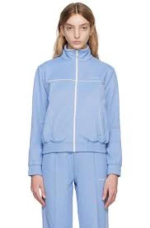 Sporty & Rich blue eden track jacket mt S, Kleding | Dames, Sportkleding, Zo goed als nieuw, Overige typen, Maat 36 (S), Blauw