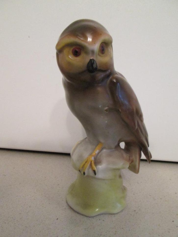 Vintage keramiek uil van circa jaren 30 made in Germany, Antiek en Kunst, Antiek | Keramiek en Aardewerk, Ophalen of Verzenden