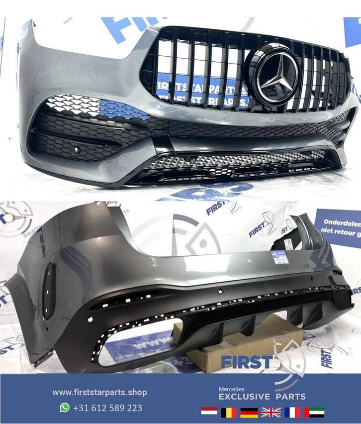 W167 AMG PAKKET BUMPER SET V167 C167 GLE 53 AMG VOORBUMPER +, Auto-onderdelen, Carrosserie, Bumper, Mercedes-Benz, Voor, Achter