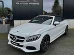 Mercedes-Benz C 180 i Cabriolet Automaat AMG 18' 59000km, Auto's, Automaat, 4 zetels, 114 kW, Zwart