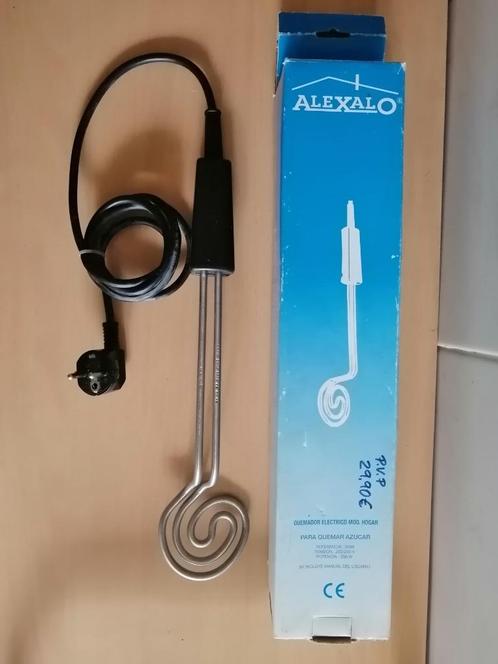 NOUVEAU : Brûleur à crème électrique domestique Alexalo, Elektronische apparatuur, Contactgrills, Nieuw, Ophalen of Verzenden