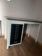 Bureau vintage en métal très robuste, Maison & Meubles, Bureaux, Enlèvement, Comme neuf, Bureau