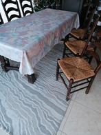 Eetkamer met tafel, 6 stoelen en Barkast, Huis en Inrichting, Ophalen, Gebruikt, Klassiek, 4 tot 6 stoelen