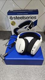 SteelSeries Arctis 7P+ Wireless 2.4GHz Headset PS5, PS4, PC, On-ear, Ophalen of Verzenden, Zo goed als nieuw, Draadloos