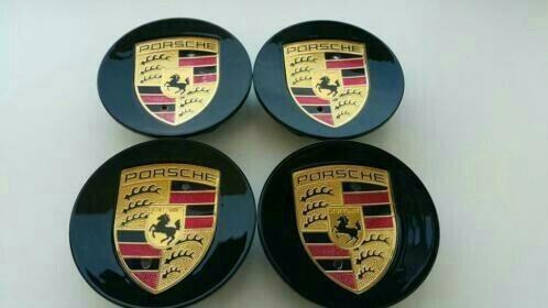 Porsche wieldoppen 991 996 Cayenne Macan ø 76 mm 65 mm, Auto diversen, Wieldoppen, Nieuw, Ophalen of Verzenden
